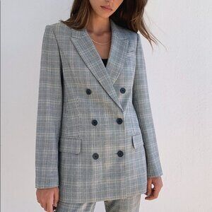 Aritzia Babaton Samuel Double Breasted Blazer